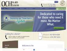 Tablet Screenshot of ochonline.com